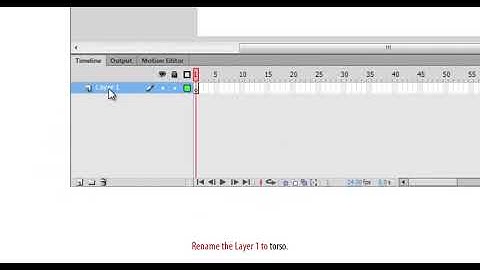 How To Create A Walking Stickman In Adobe Flash Using Bone Tool Trim