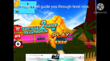SPONGE FAMILY NEIGHBOR 2: SQUID ESCAPE 3D GAME | LEVEL 9 WALKTHROUGH