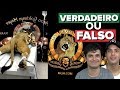 AMARRARAM O LEÃO PARA GRAVAR A VINHETA - VERDADEIRO OU FALSO??