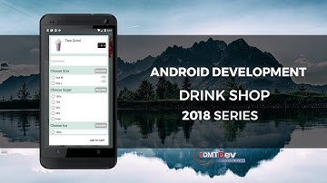 Android Development Tutorial - Drink Shop App part 7 Add To Cart Dialog