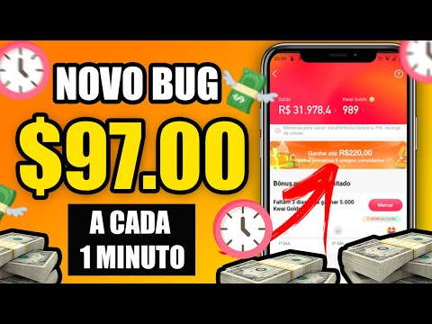 👉How to Earn R$97.00 Every Minute on Kwai [Using This BUG] 😱 How to Make Money on Kwai