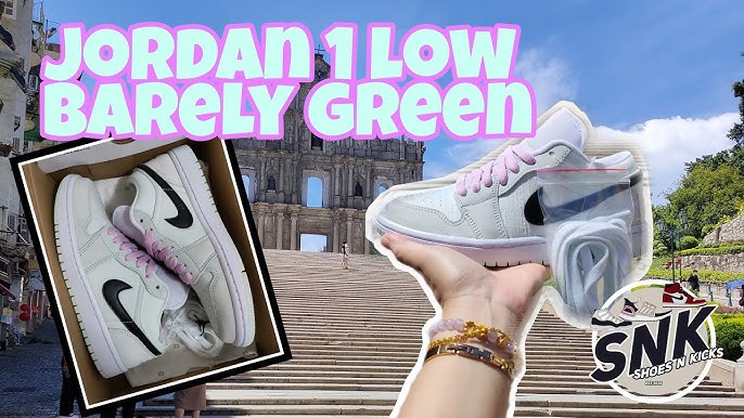 Wmns Air Jordan 1 Low SE 'Barely Green