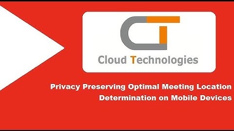 Privacy Preserving Optimal Meeting Location Determination on Mobile Devices