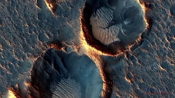 "Mars Stars" 720p60 HD Orbiters MRO Maven Curiosity Rover