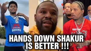 FLOYD MAYWEATHER SHAKUR STEVENSON BETTER THAN GERVONTA DAVIS