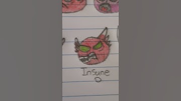 My Geometry Dash difficulty faces!  + Custom difficulty faces! #art #geometrydash