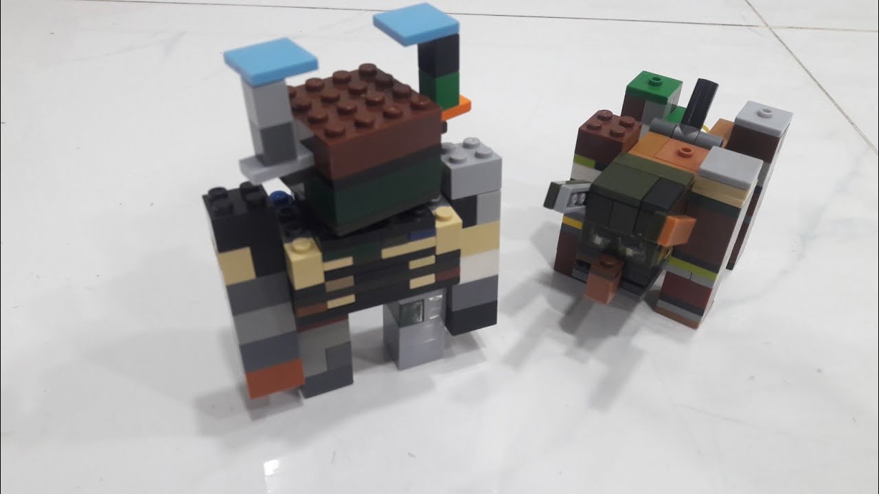 Lego Minecraft Warden YouTube Lego minecraft warden youtube