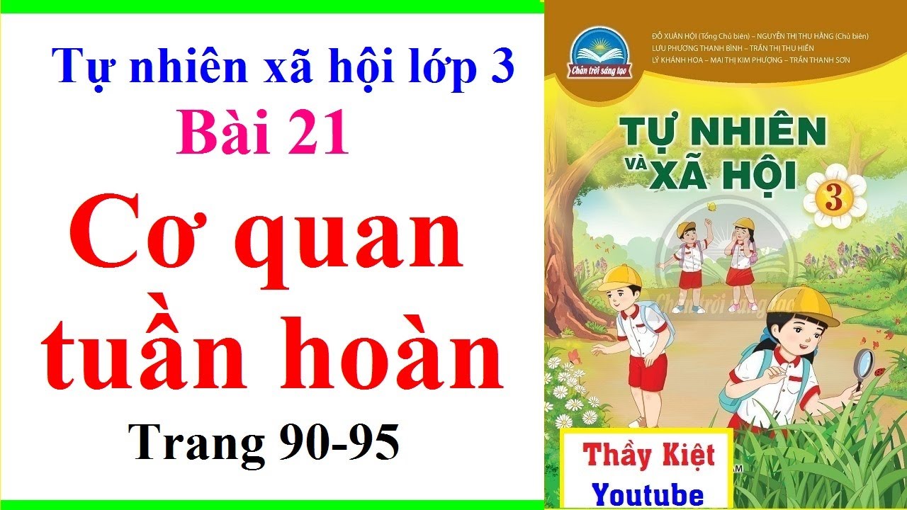 Tự Nhiên Xã Hội Lớp 3 Bài 21 | Cơ Quan Tuần Hoàn | Trang 90 - 95 | Chân Trời Sáng Tạo