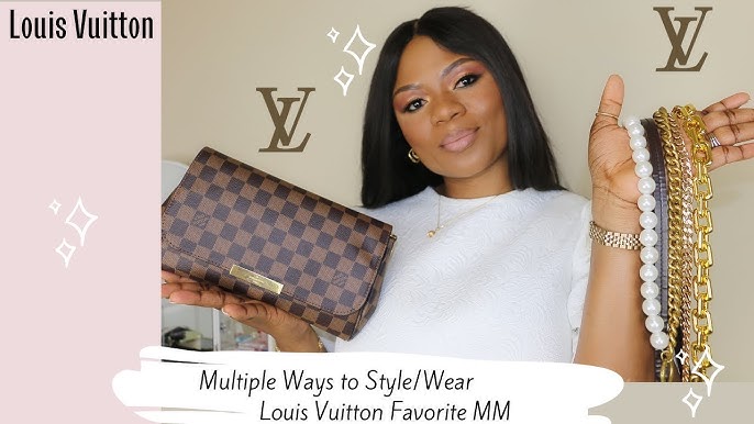 How To Spot Authentic Louis Vuitton Favorite MM Bag and Where To Find the  Date Code 