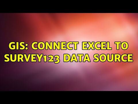 GIS: Connect Excel