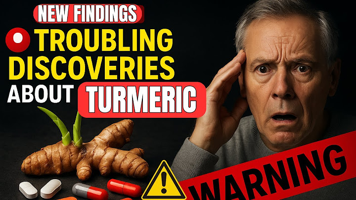⛔️⚠️ NEW Turmeric Warnings: Dangerous Interactions with Medication