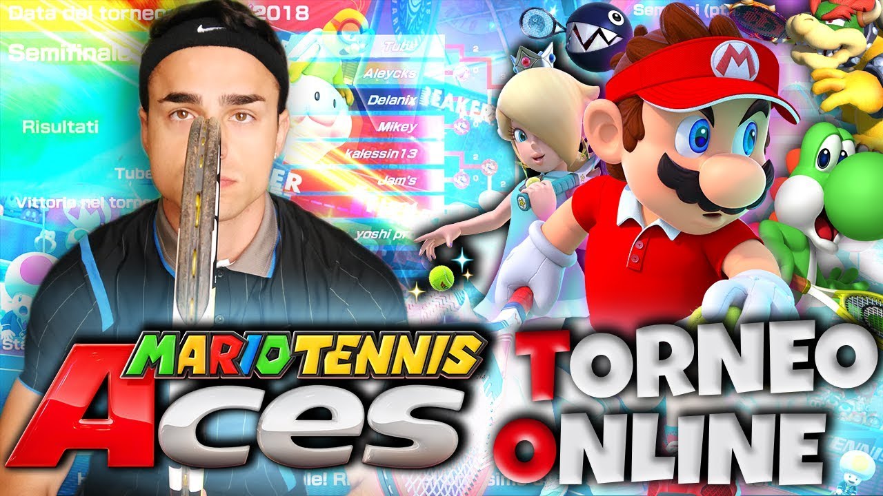 PRIMO TORNEO ONLINE SU MARIO TENNIS ACES! | Official Gameplay Trailer Nintendo Switch Ita