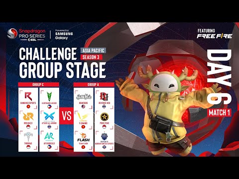 [ย้อนหลัง] AP Free Fire | Snapdragon Mobile Challenge Group Stage | ซีซัน 3 วันที่ 6 แมตช์ที่ 1