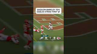 Saquon Barkley Td Eagles Strike First
