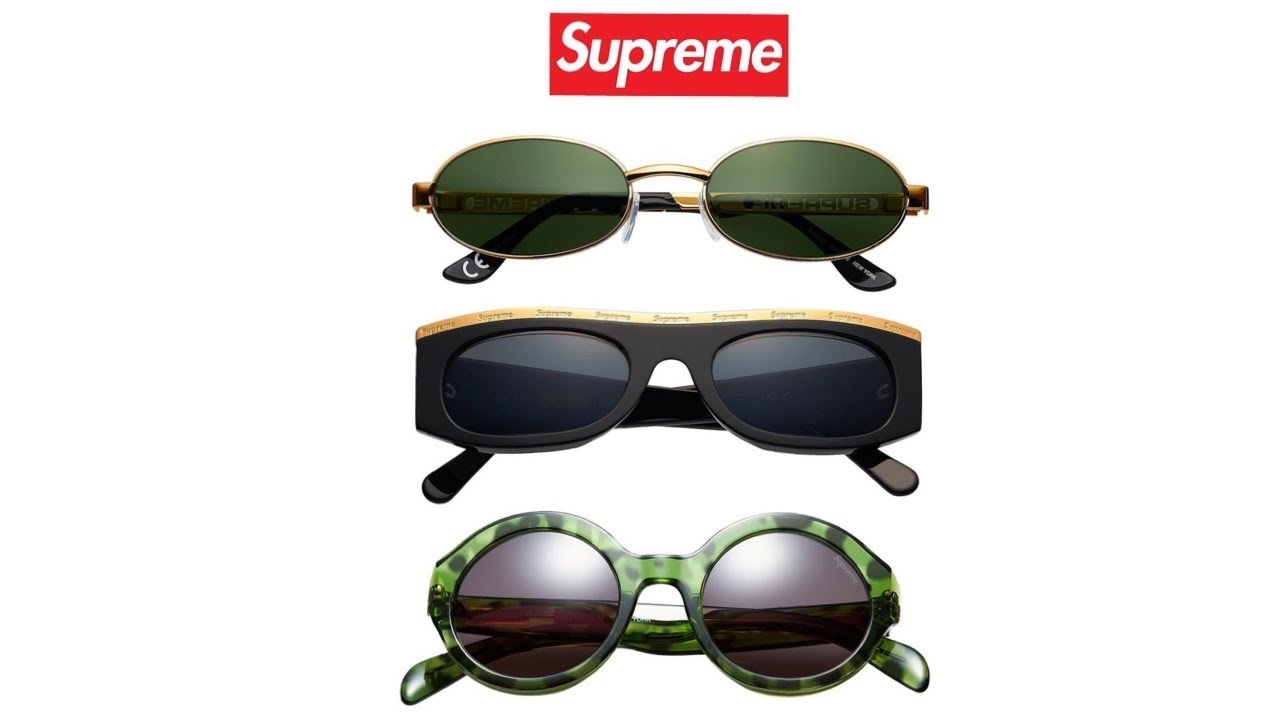 Supreme SS21 Week 17 Spring Sunglasses Collection