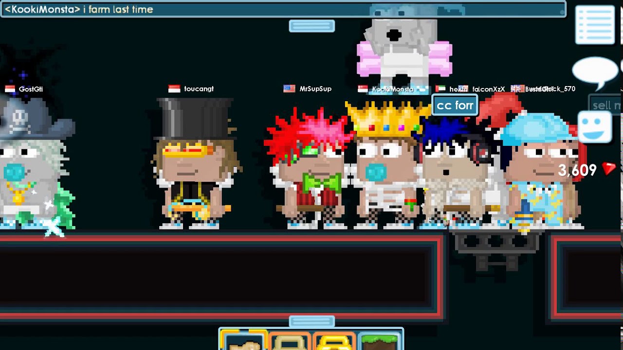 Growtopia: Interview Rich People