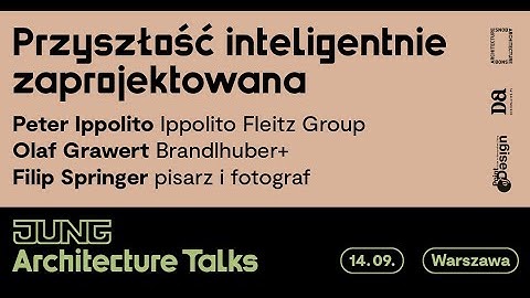 JUNG Architecture Talks | Warszawa 2023