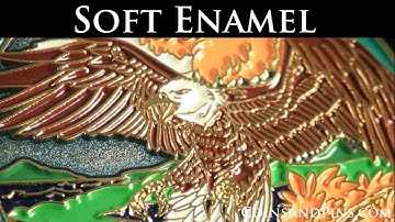 Custom Coin Coloring Differences by CoinsAndPins.com