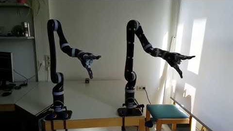 Master-Slave-Control of Two Kinova Jaco 2 Manipulators
