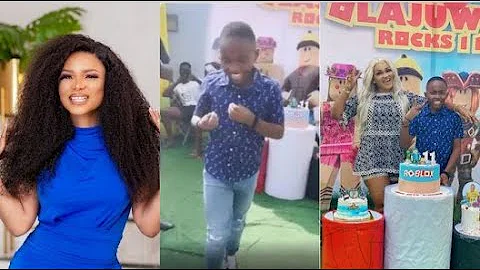 Actress Mercy Aigbe's Son Show Off His Amazing Dance Skills As Iyabo Ojo, Others Reacts