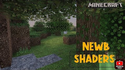 newB shader || realistic mcpe 1.18 || supporr ram 2 gb