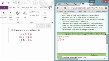 MAT217 simplex website