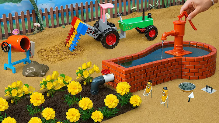 DIY Water Well Construction Using Homemade Drill Bit | Supplies Water for Flowers