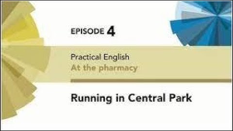 English File pre-intermediate Running in Central Park, video listening 7.18
