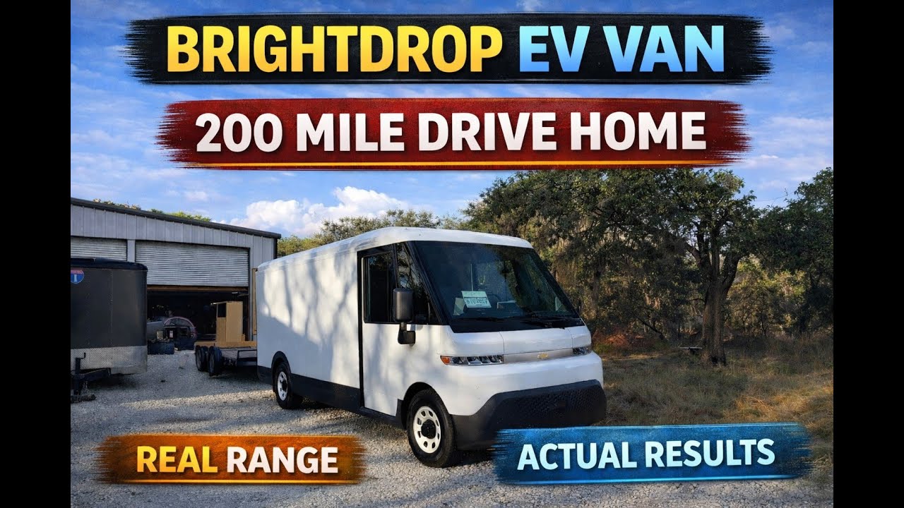 BrightDrop EV Van First Drive: Real Range, Real Charging