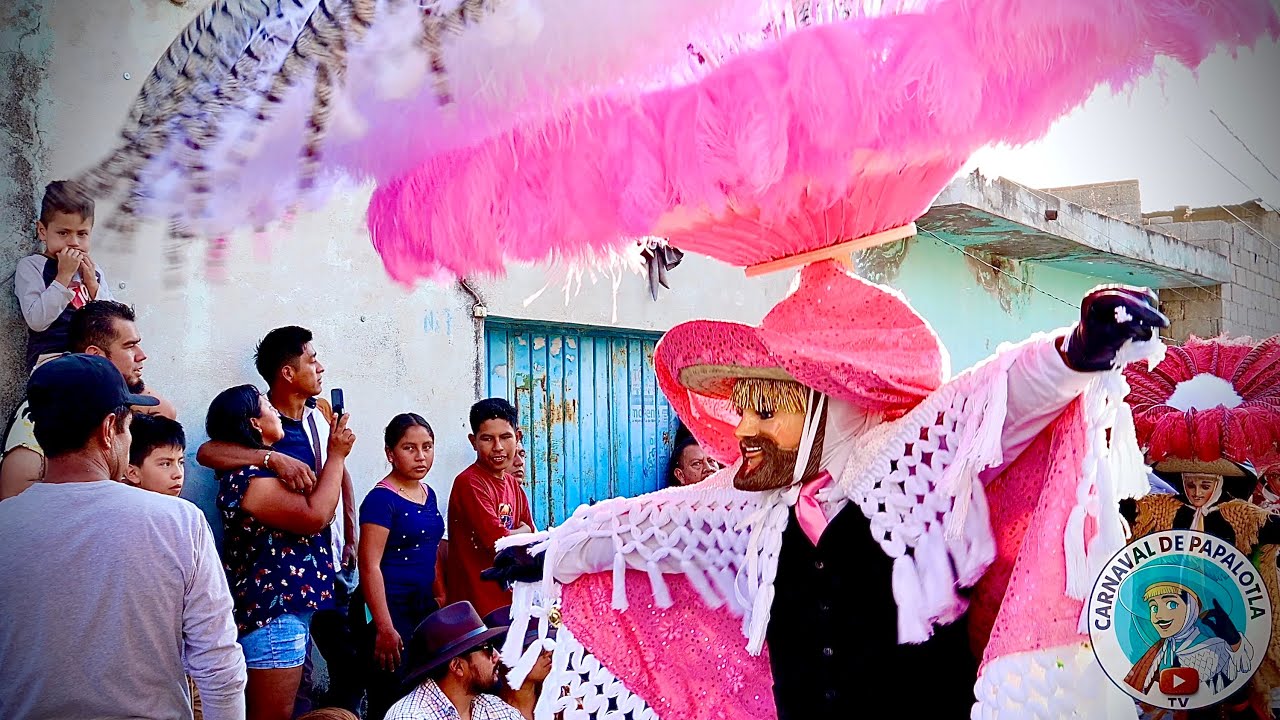 Domingo de Carnaval en Papalotla, Tlaxcala. Barrio de Xolalpa.