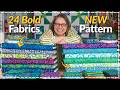 NEW Bold Batik Fabrics & BONUS Pattern!