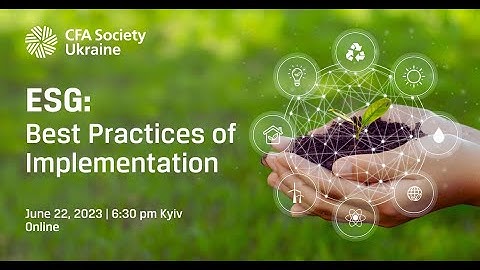 ESG: Best Practices of Implementation