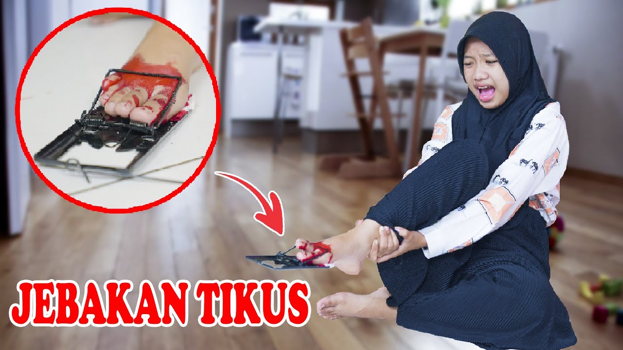 Drama || Kaki Dinda Terkena Jebakan Tikus