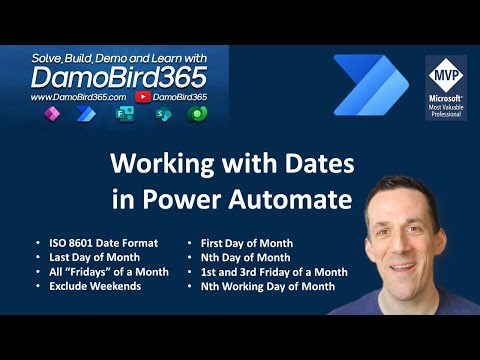 Working with Dates in Power Automate #PowerAutomate