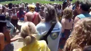 Dance party at the 2014 Rainbow Gathering in Utah