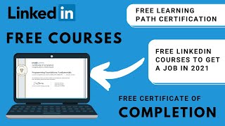 Linkedin Offering 10+ Free Learning Paths | Free Certification Courses | Learn Demanded Skills Free