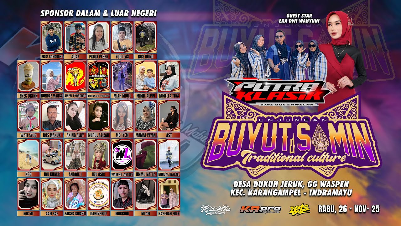 LIVE / MANUK DANGDUT / PUTRA KLASIK / UNJUNGAN / MBAH BUYUT SAMIN / 26 NOV 25 / KARANGAMPEL