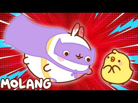 Molang Virou SUPER-HERÓI! 😂 Compilação Engraçada Molang e Piu Piu | Molang Portugese