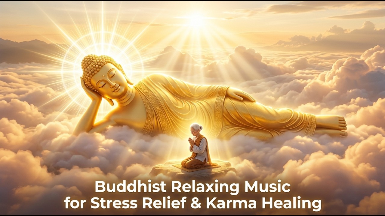 Nhạc Phật Giải Trừ Nghiệp Lực Căng Thẳng – Buddhist Relaxing Music for Stress Relief & Karma Healing