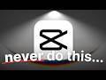 10 WORST CapCut Editing Mistakes EVERY Noob Makes...