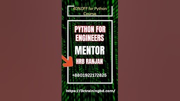 40% OFF for Python Course - 3C Engineering & Research