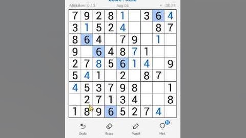 Sudoku Free Classic Puzzles Mobile | Daily Challenge August 5, 2022