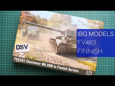 Video: IBG Models 72113 FV4101 Charioteer Mk. VIIB ve finských službách (1/72)