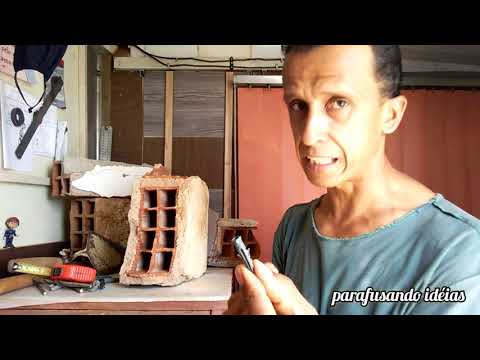 Vídeo: Você pode colocar parafusos no tijolo?