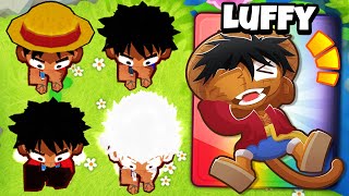 I Added Luffy To Bloons Td 6