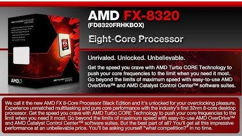 AMD FX8320 OVERCLOCK TEST