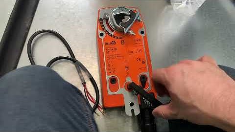 How a Belimo spring actuator works