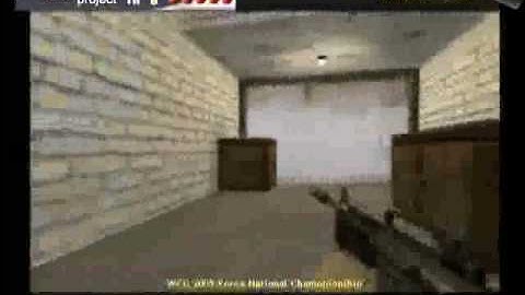 WCG 2005 KOREA NF- CS Round8 1(HD) Match: 4ExExciting vs project_kr