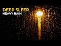 #429 Heavy Rain Sounds for Sleep | Streetlight Rain on Window | Pink Noise | 3 Hours