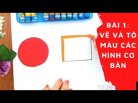 Video KHÓA MÀU SÁP CƠ BẢN P1/Bài 1: luyện vẽ các nét, hình... - youtube